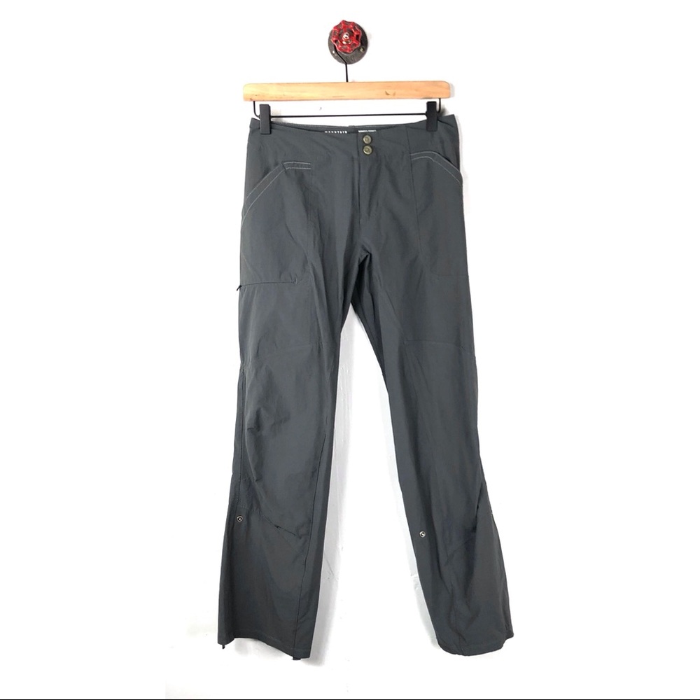 Mountain Hardwear 4 pants roll up outdoor gray